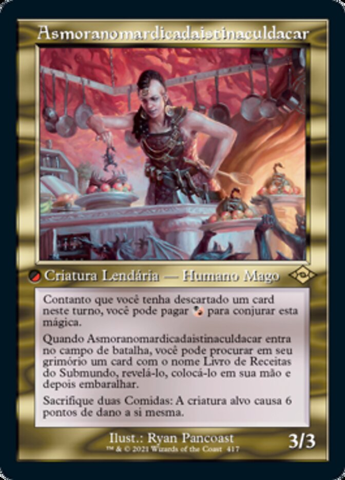 Asmoranomardicadaistinaculdacar - Magic: The Gathering - MoxLand