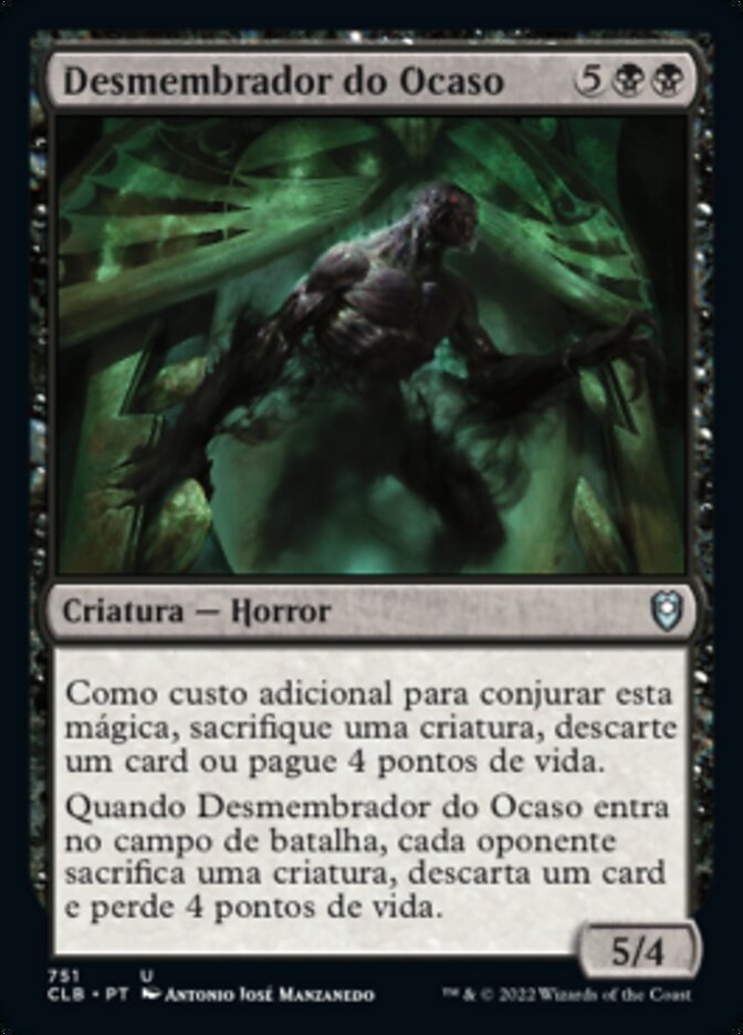 Desmembrador do Ocaso / Dusk Mangler - Magic: The Gathering - MoxLand