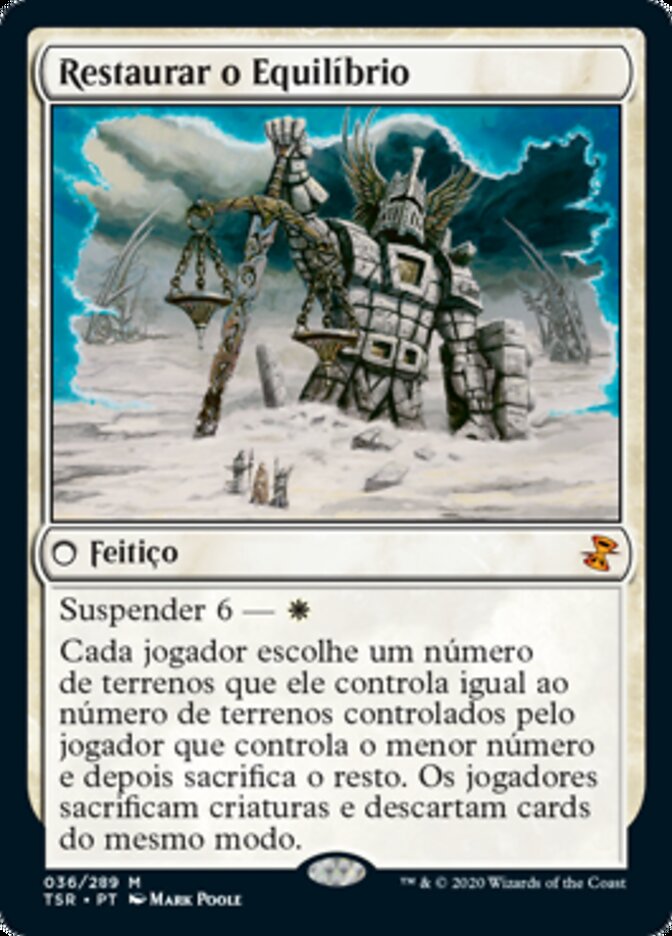 Restaurar o Equilíbrio / Restore Balance - Magic: The Gathering - MoxLand