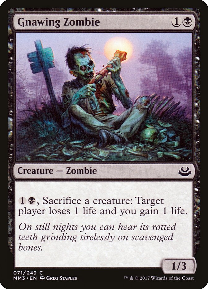 Zumbi Roedor / Gnawing Zombie - Magic: The Gathering - MoxLand