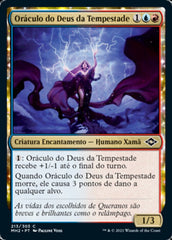 Oráculo do Deus da Tempestade / Storm God's Oracle - Magic: The Gathering - MoxLand