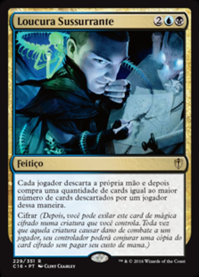 Loucura Sussurrante / Whispering Madness - Magic: The Gathering - MoxLand
