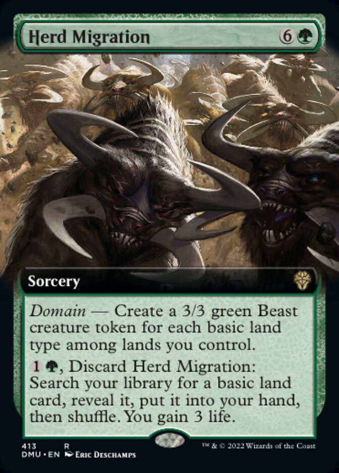 Migração do Rebanho / Herd Migration - Magic: The Gathering - MoxLand