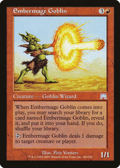 Mago Ígneo Goblin / Embermage Goblin - Magic: The Gathering - MoxLand