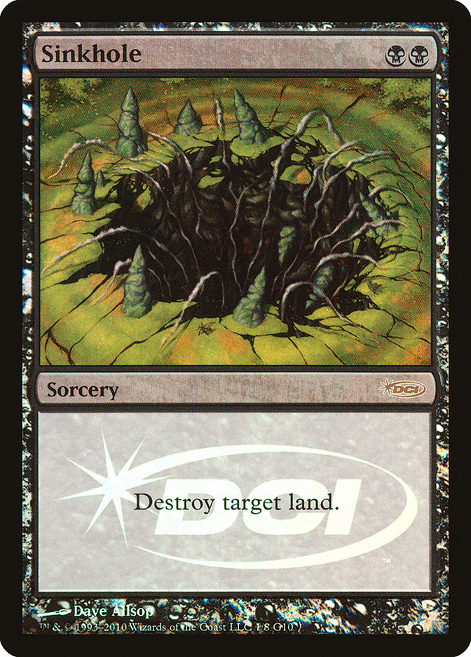 Sinkhole / Sinkhole - Magic: The Gathering - MoxLand