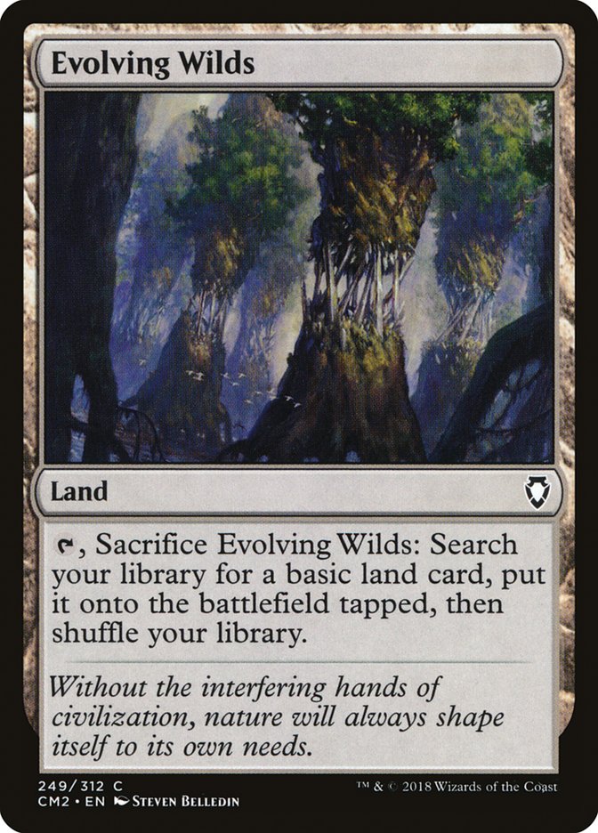 Terras em Desenvolvimento / Evolving Wilds - Magic: The Gathering - MoxLand