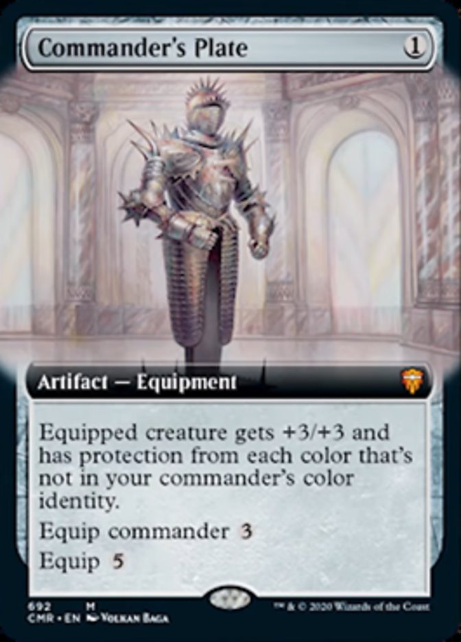 Armadura do Comandante / Commander's Plate - Magic: The Gathering - MoxLand