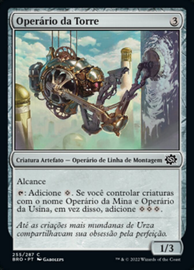 Operário da Torre / Tower Worker - Magic: The Gathering - MoxLand