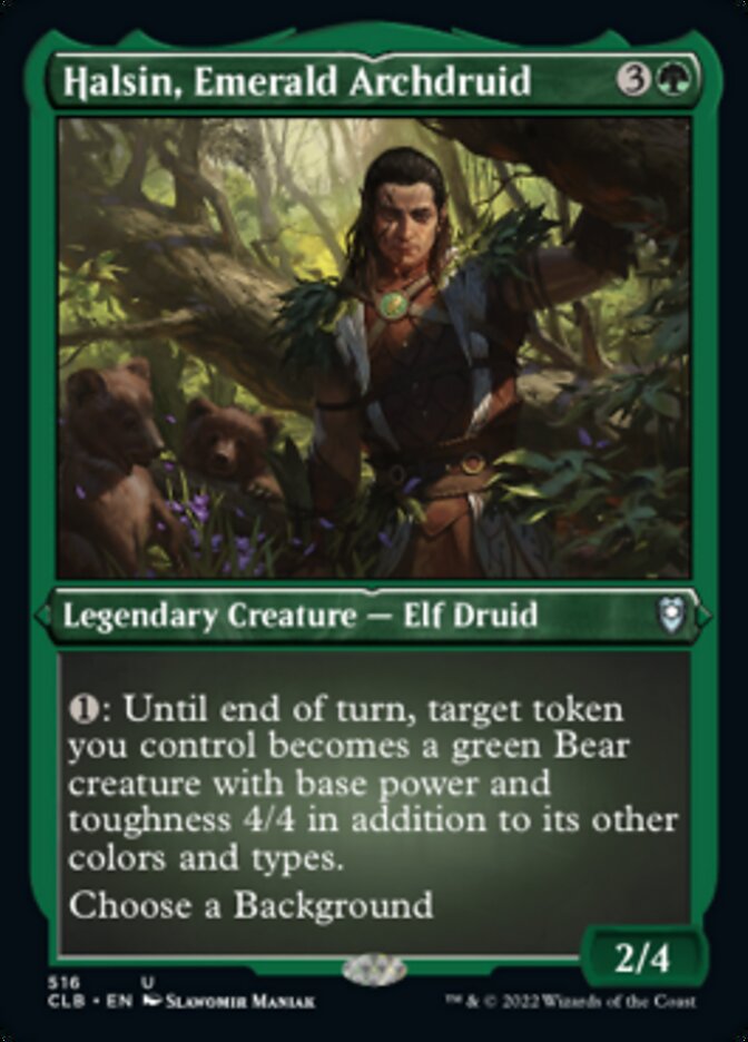 Halsin, Arquidruida Esmeralda / Halsin, Emerald Archdruid - Magic: The Gathering - MoxLand