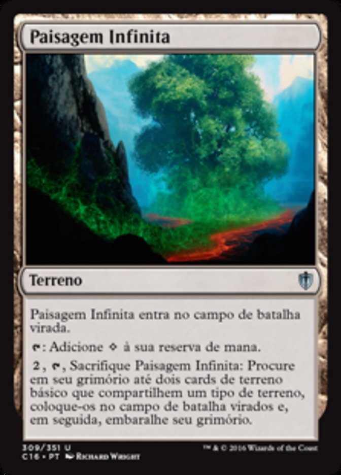 Paisagem Infinita / Myriad Landscape - Magic: The Gathering - MoxLand