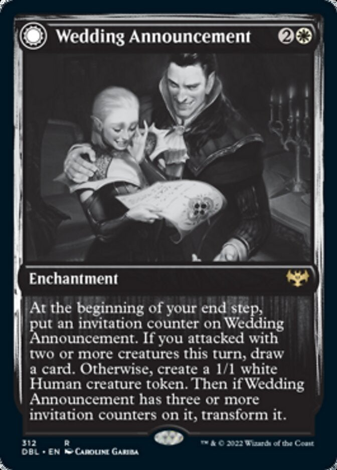 Anúncio de Casamento / Wedding Announcement - Magic: The Gathering - MoxLand