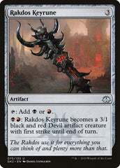 Chave Rúnica Rakdos / Rakdos Keyrune - Magic: The Gathering - MoxLand