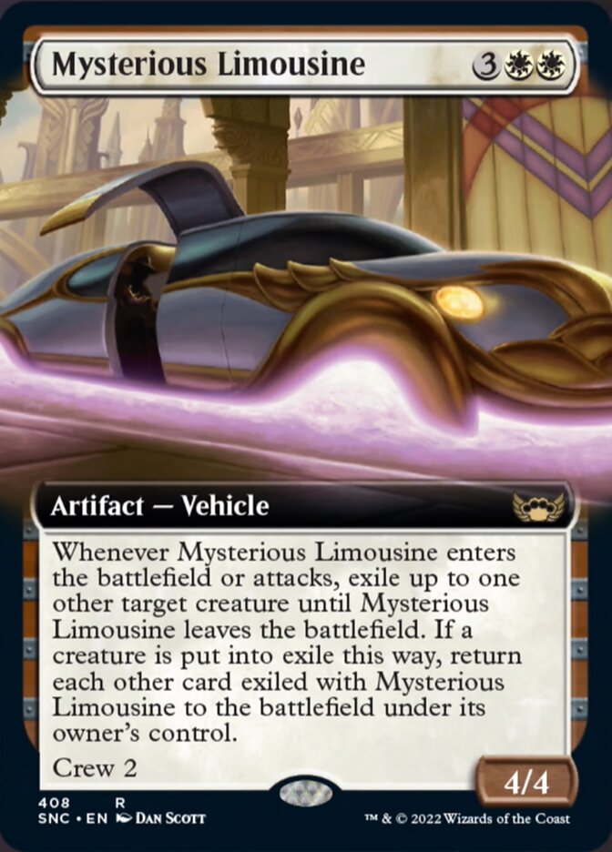 Limusine Misteriosa / Mysterious Limousine - Magic: The Gathering - MoxLand