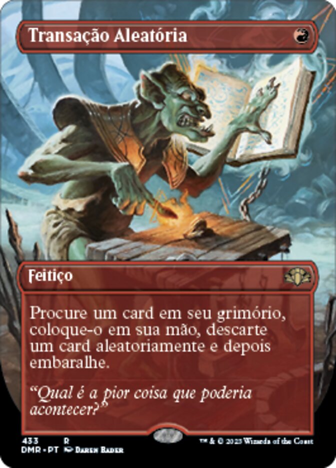 Transação Aleatória / Gamble - Magic: The Gathering - MoxLand