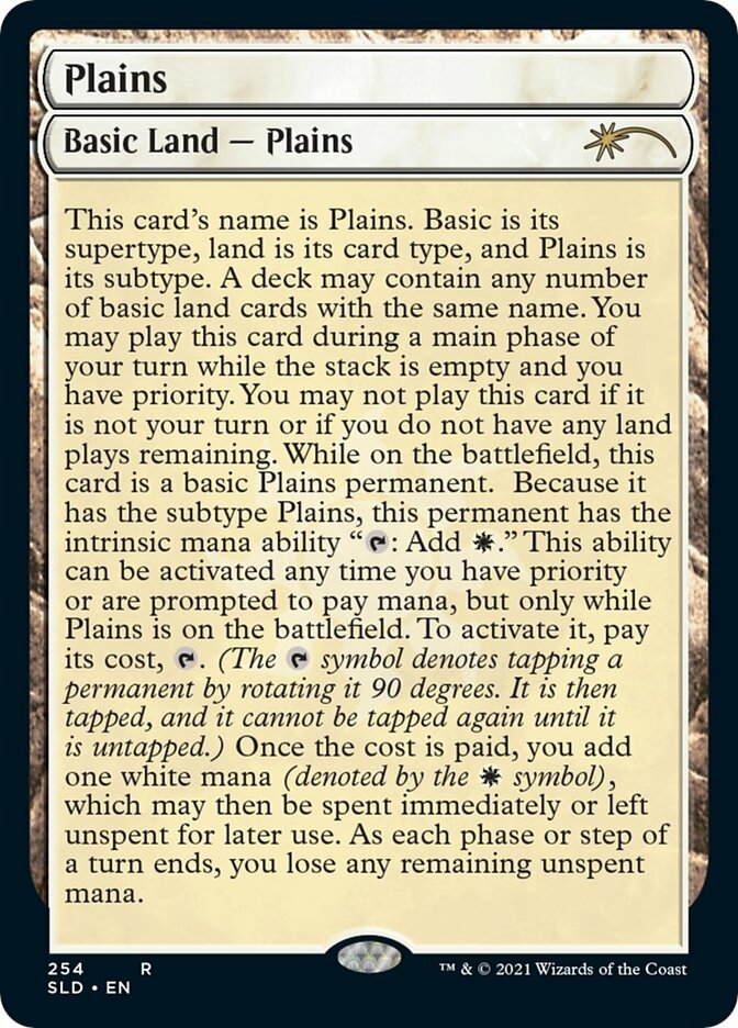 Planície / Plains - Magic: The Gathering - MoxLand