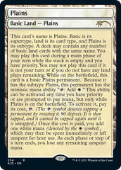 Planície / Plains - Magic: The Gathering - MoxLand