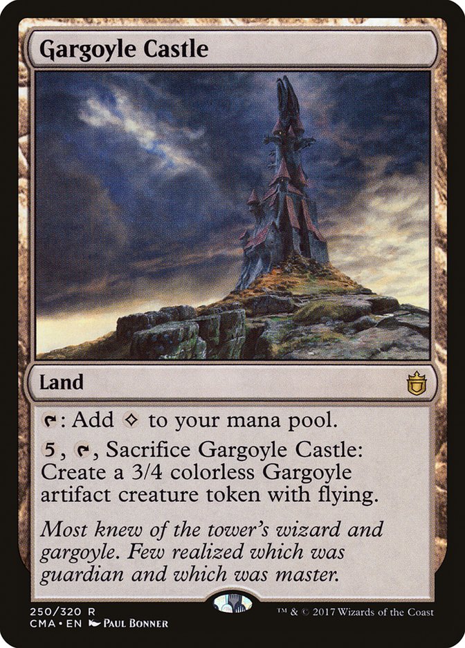 Castelo de Gárgula / Gargoyle Castle - Magic: The Gathering - MoxLand