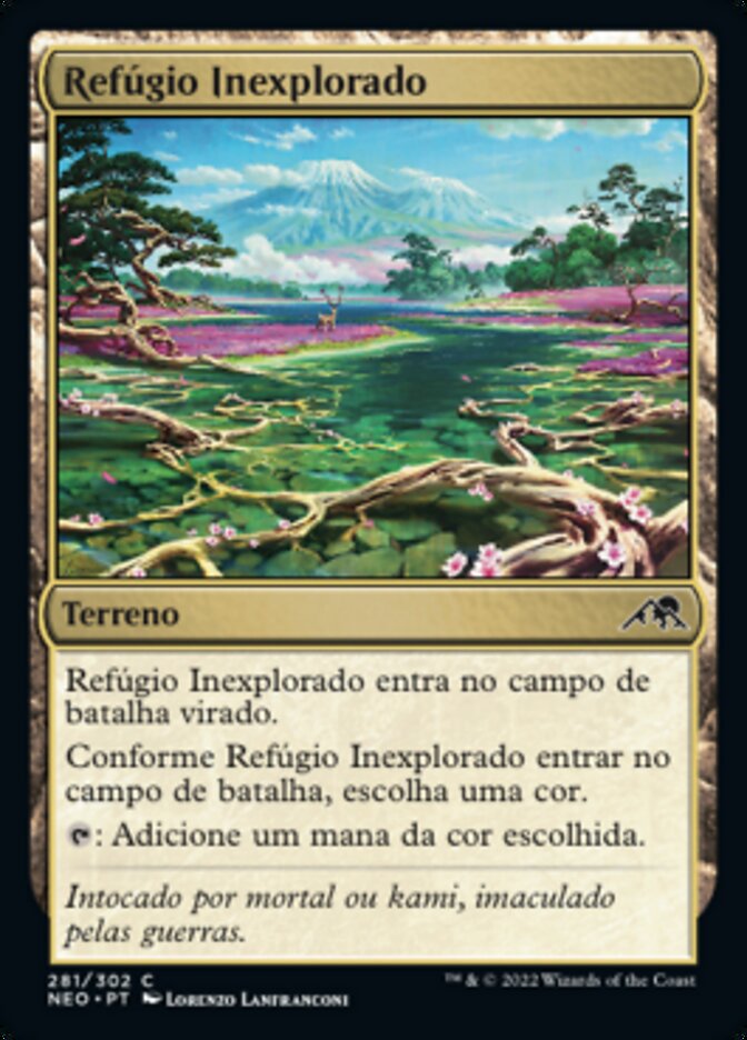 Refúgio Inexplorado / Uncharted Haven - Magic: The Gathering - MoxLand