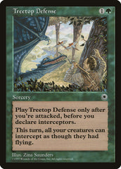 Treetop Defense / Treetop Defense - Magic: The Gathering - MoxLand