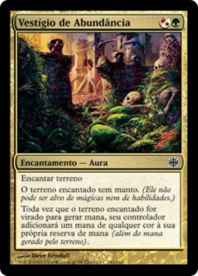 Vestígio de Abundância / Trace of Abundance - Magic: The Gathering - MoxLand