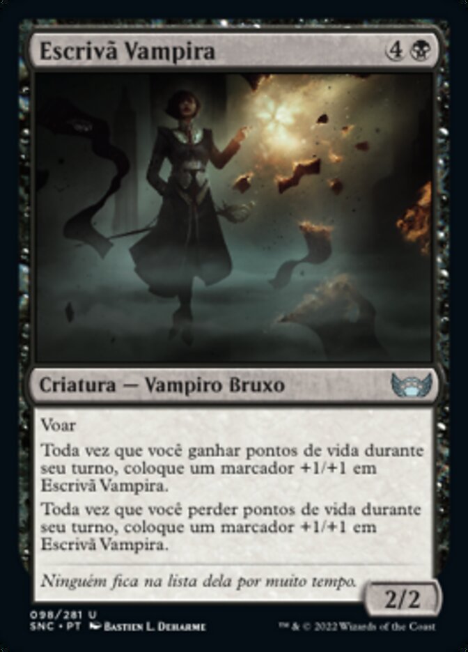 Escrivã Vampira / Vampire Scrivener - Magic: The Gathering - MoxLand