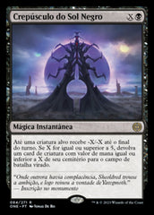 Crepúsculo do Sol Negro / Black Sun's Twilight - Magic: The Gathering - MoxLand