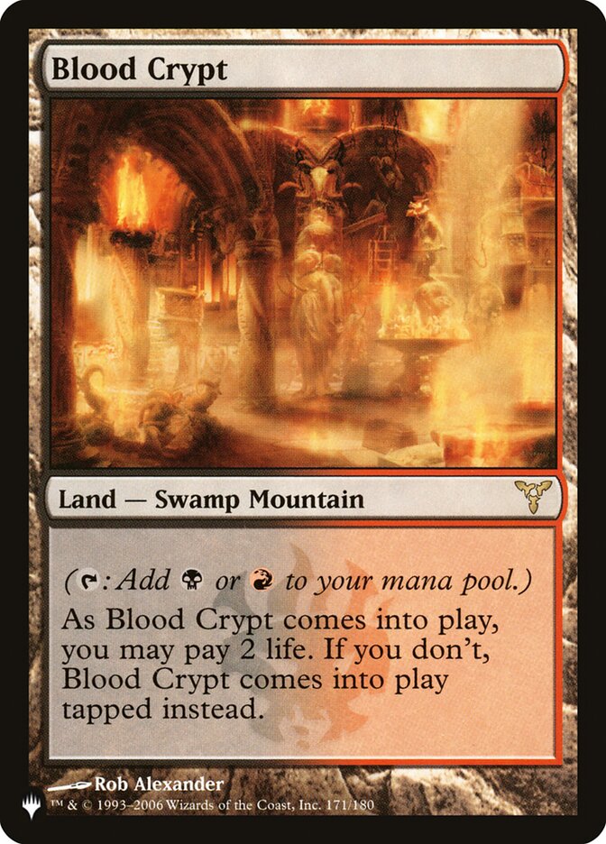 Cripta de Sangue / Blood Crypt - Magic: The Gathering - MoxLand