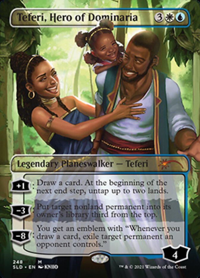 Teferi, Herói de Dominária / Teferi, Hero of Dominaria - Magic: The Gathering - MoxLand