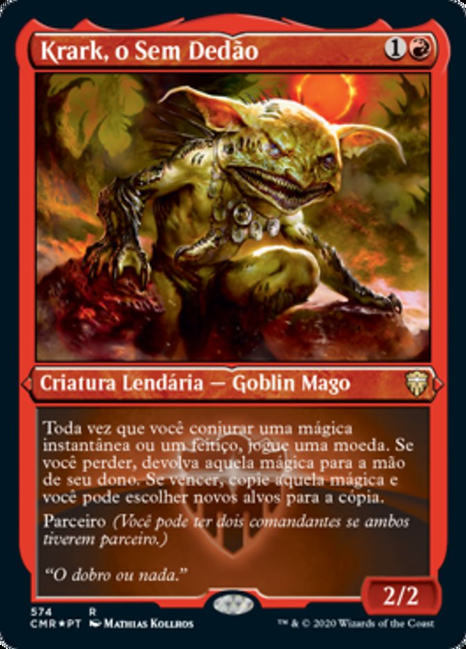 Krark, o Sem Dedão / Krark, the Thumbless - Magic: The Gathering - MoxLand