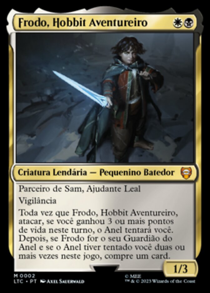 Frodo, Hobbit Aventureiro / Frodo, Adventurous Hobbit - Magic: The Gathering - MoxLand