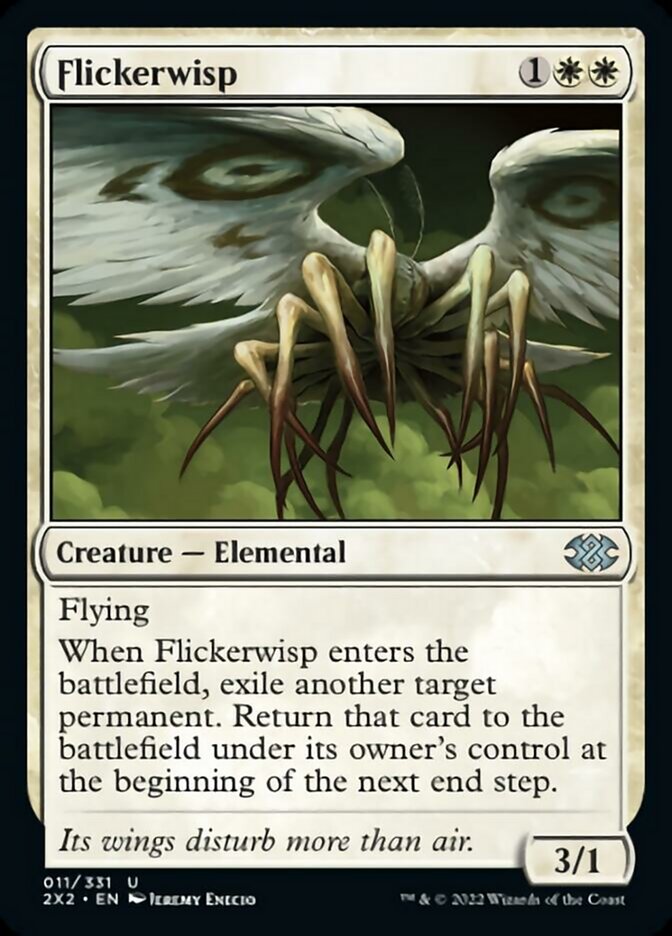 Asas da Inexistência / Flickerwisp - Magic: The Gathering - MoxLand