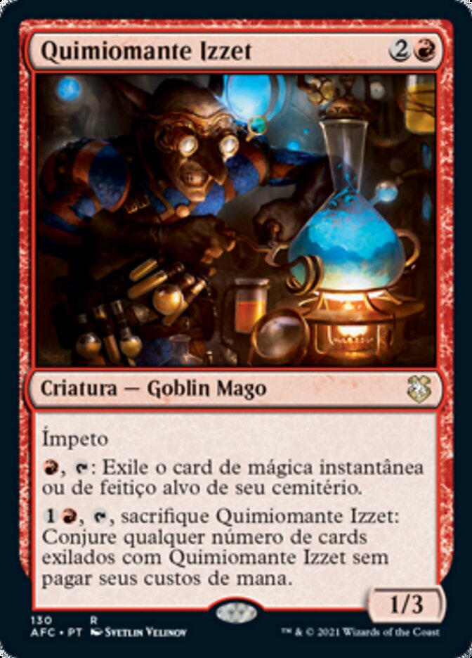 Quimiomante Izzet / Izzet Chemister - Magic: The Gathering - MoxLand