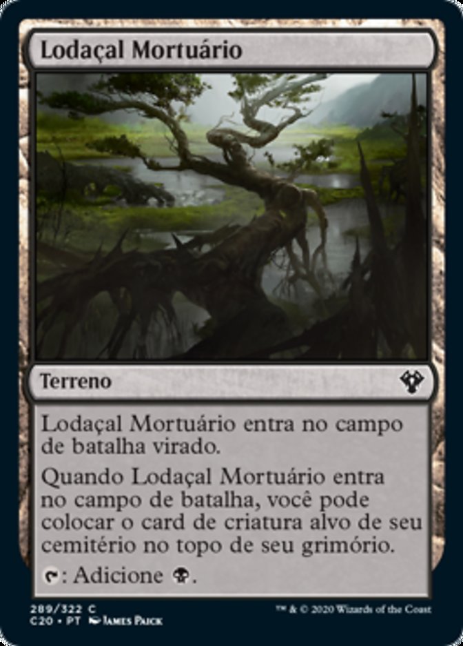 Lodaçal Mortuário / Mortuary Mire - Magic: The Gathering - MoxLand