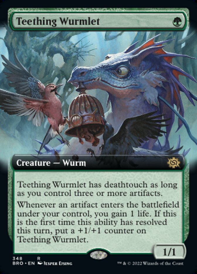 Serpente Terrestre Infante / Teething Wurmlet - Magic: The Gathering - MoxLand