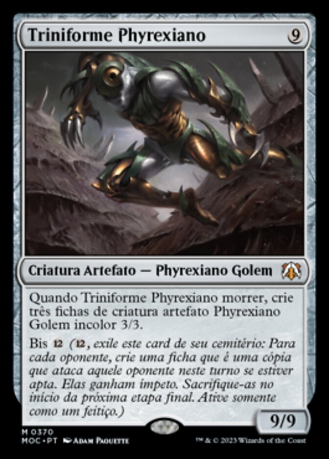 Triniforme Phyrexiano / Phyrexian Triniform - Magic: The Gathering - MoxLand