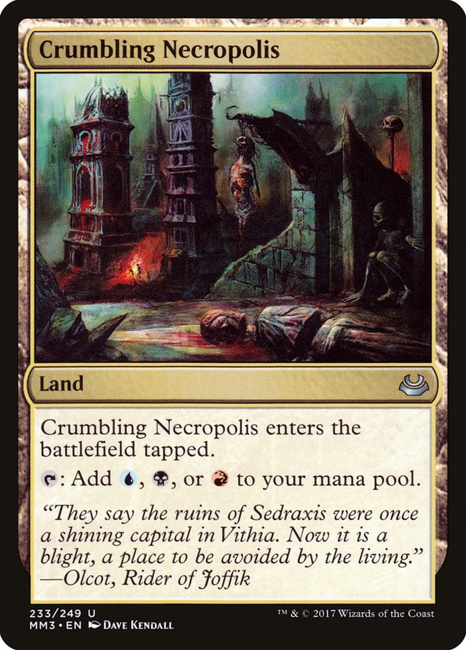 Necrópole Despedaçada / Crumbling Necropolis - Magic: The Gathering - MoxLand