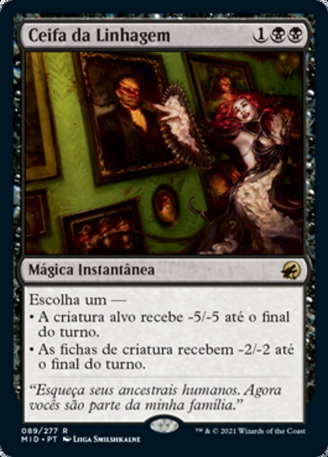 Ceifa da Linhagem / Bloodline Culling - Magic: The Gathering - MoxLand