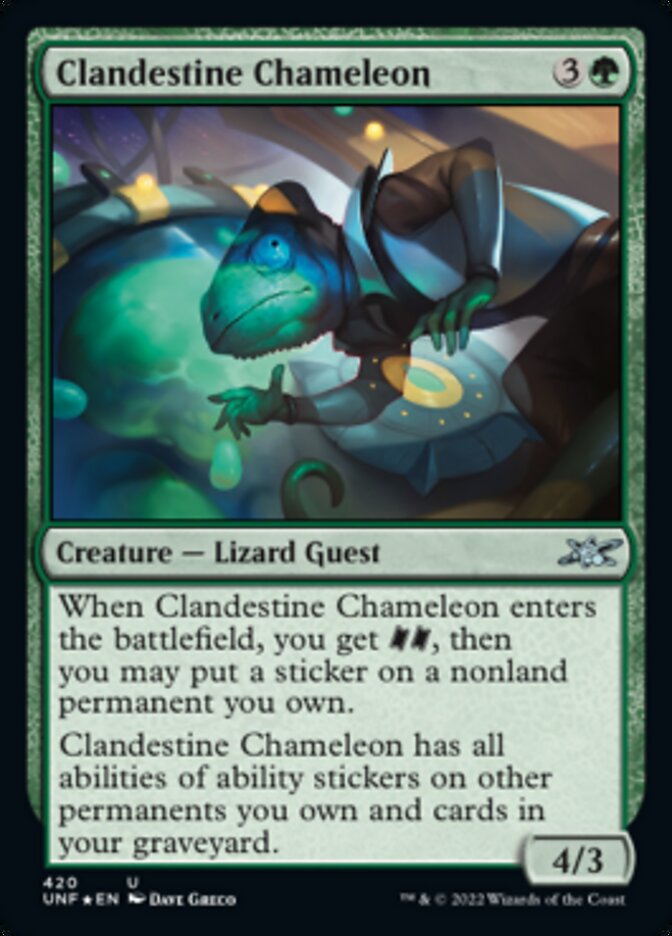 Clandestine Chameleon - Magic: The Gathering - MoxLand