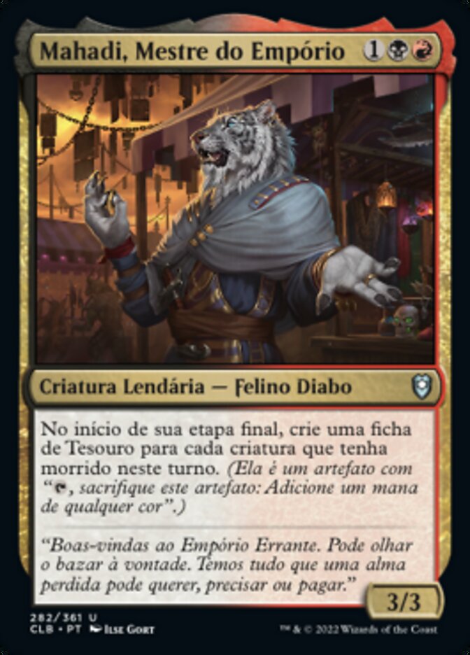 Mahadi, Mestre do Empório / Mahadi, Emporium Master - Magic: The Gathering - MoxLand