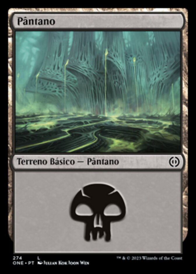 Pântano / Swamp - Magic: The Gathering - MoxLand