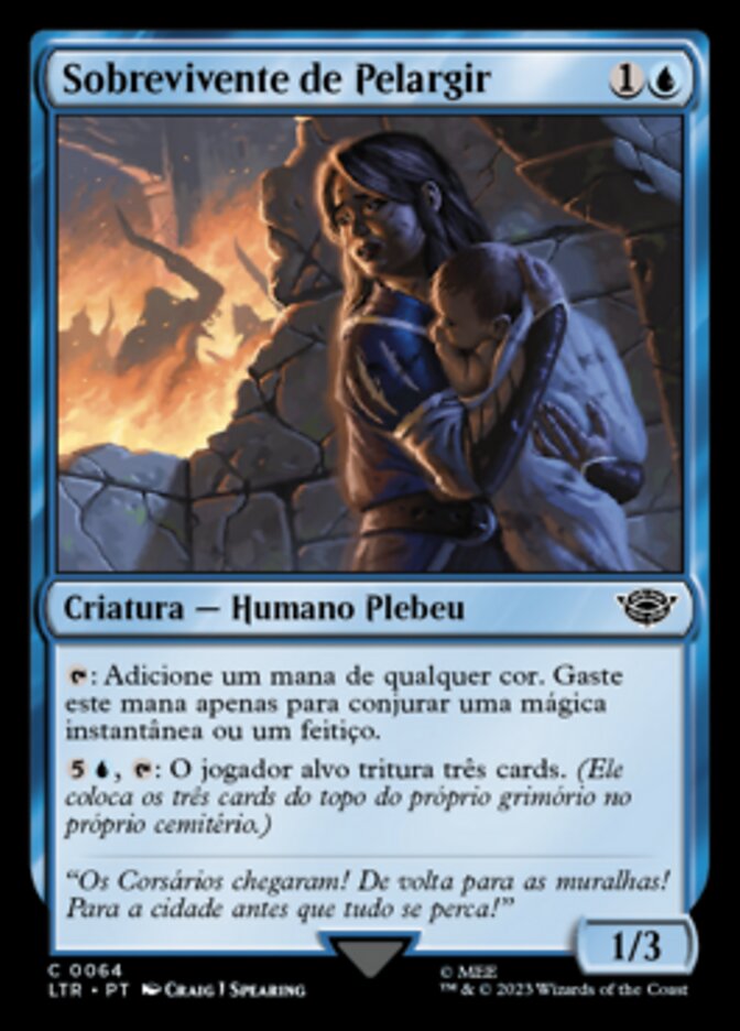 Sobrevivente de Pelargir / Pelargir Survivor - Magic: The Gathering - MoxLand