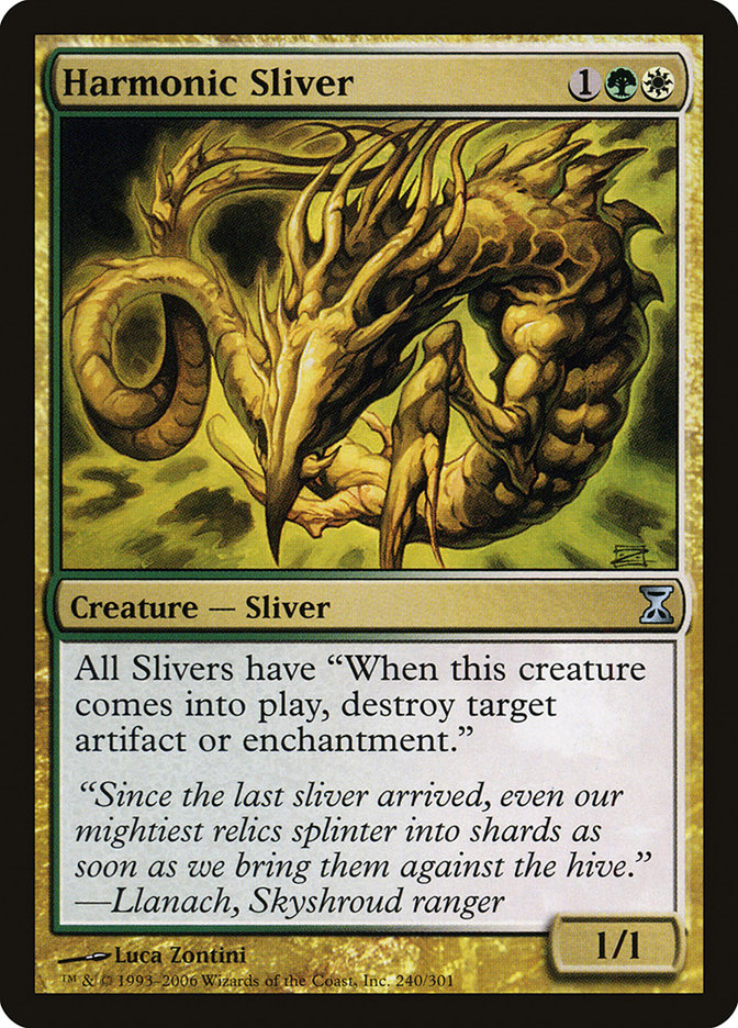 Fractius Harmônico / Harmonic Sliver - Magic: The Gathering - MoxLand