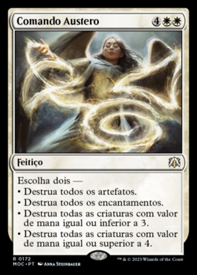 Comando Austero / Austere Command - Magic: The Gathering - MoxLand