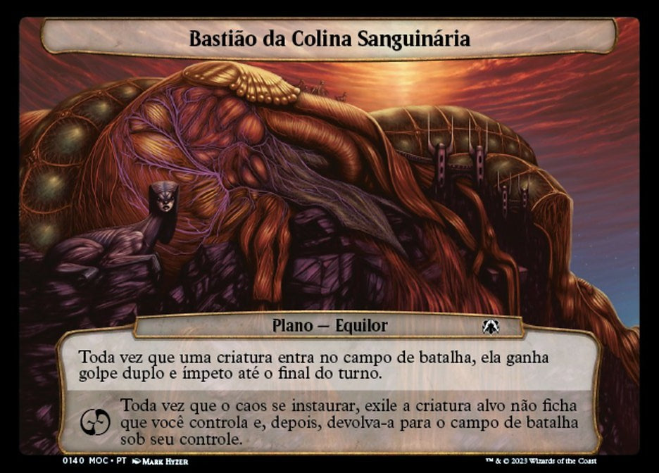 Bastião da Colina Sanguinária / Bloodhill Bastion - Magic: The Gathering - MoxLand