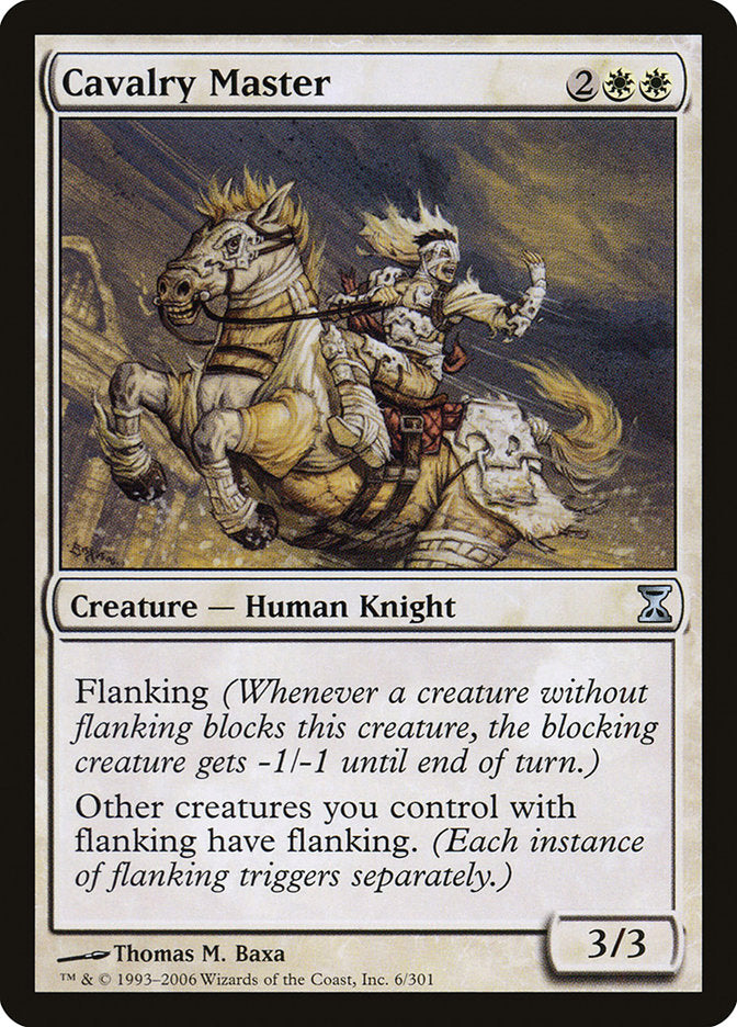 Mestre da Cavalaria / Cavalry Master - Magic: The Gathering - MoxLand