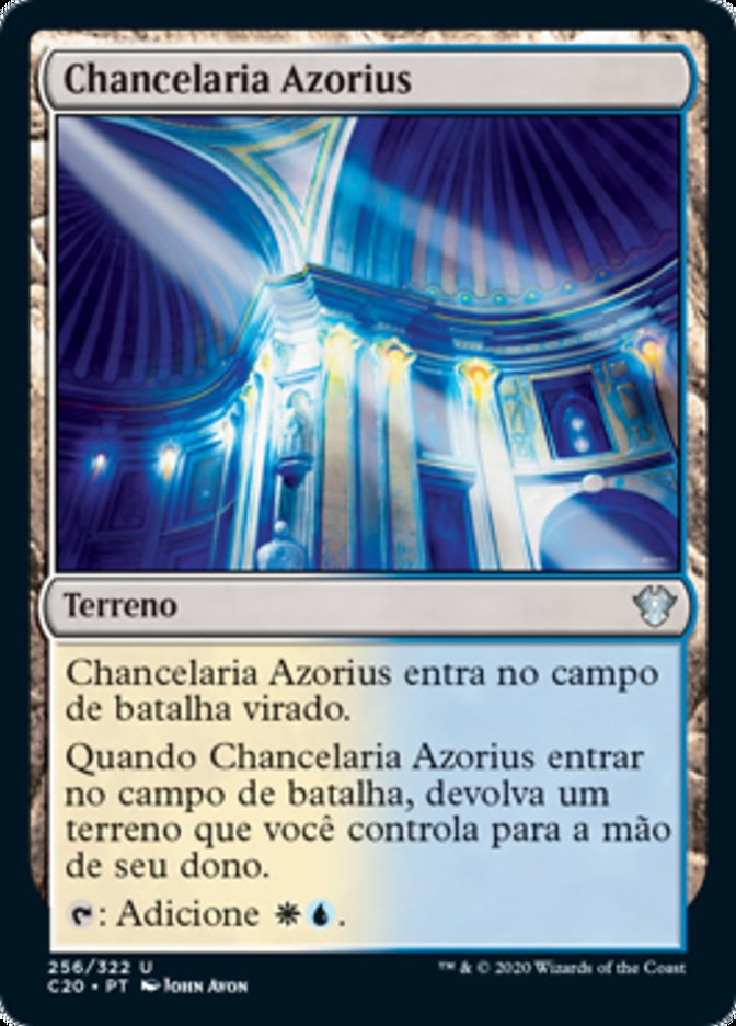 Chancelaria Azorius / Azorius Chancery - Magic: The Gathering - MoxLand