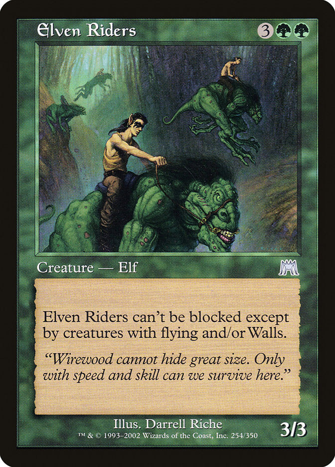 Ginetes Élficos / Elven Riders - Magic: The Gathering - MoxLand