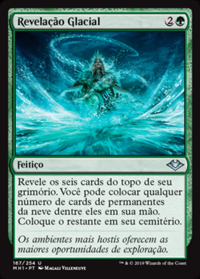 Revelação Glacial / Glacial Revelation - Magic: The Gathering - MoxLand