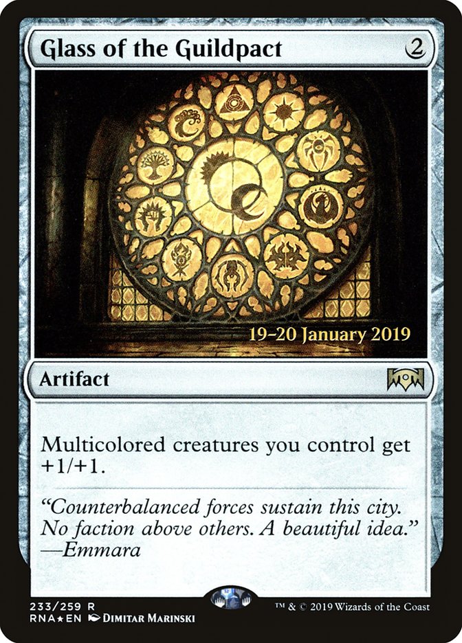 Vitral do Pacto das Guildas / Glass of the Guildpact - Magic: The Gathering - MoxLand