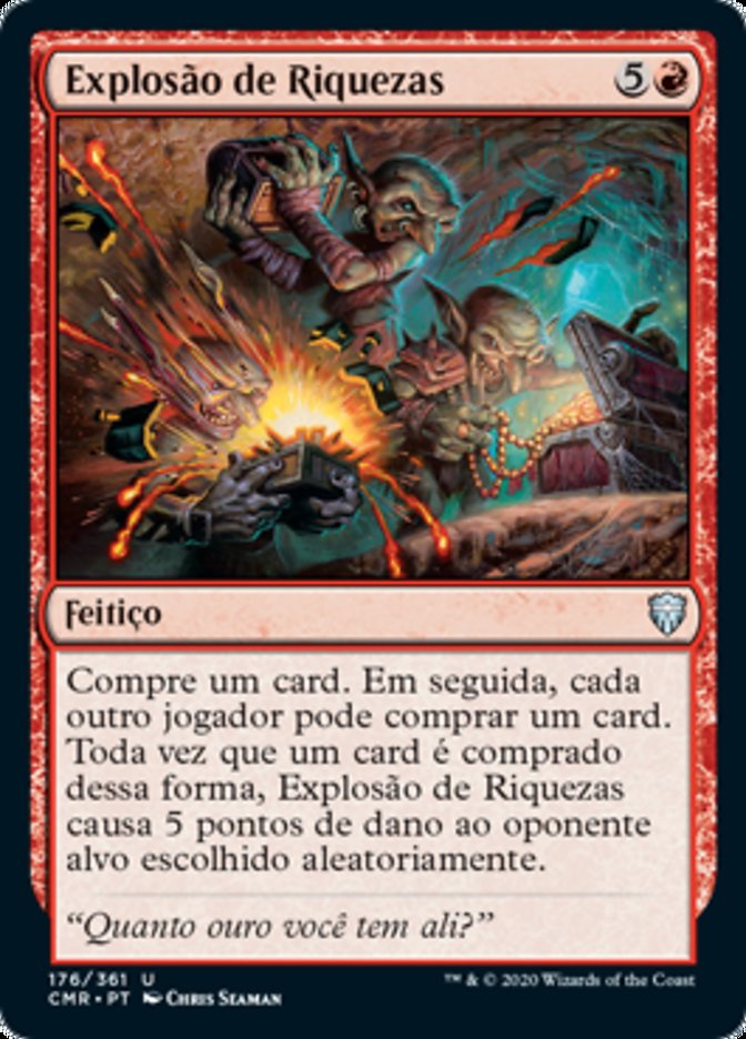 Explosão de Riquezas / Explosion of Riches - Magic: The Gathering - MoxLand